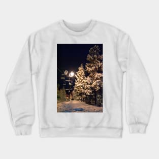 Les Arcs Arc 1950 Paradiski Ski Area French Alps France Crewneck Sweatshirt